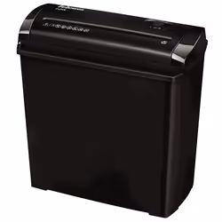 Fellowes P-25S, Découpage en bandes, 22 cm, 7 mm, 11 L, 5 mm/min, 5 feuilles
