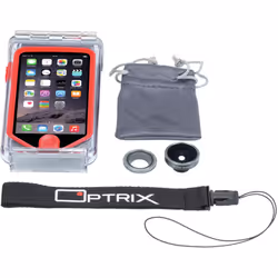 Optrix 9466002 10,2 cm (4") Rouge, Transparent