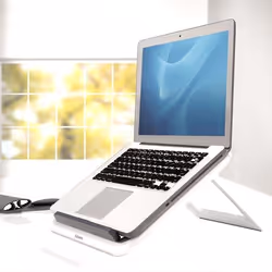 Fellowes Support QuickLift pour ordinateur portable I-Spire Series - Blanc - Vue supplémentaire 4