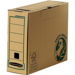 Fellowes 4473102 Boîte à archives Papier Marron, Vert