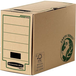 Fellowes 4473302 Boîte à archives Papier Marron, Vert