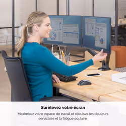 Fellowes Platinum Series Bras porte-écrans double - Vue supplémentaire 6