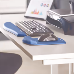 Fellowes 9287302 tapis de souris Bleu