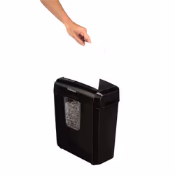Fellowes Powershred 6C destructeur de papier Destruction croisée 22 cm Noir