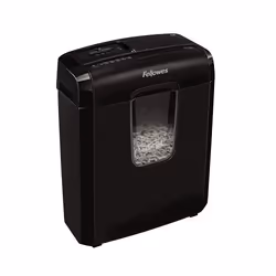 Fellowes Powershred 6C destructeur de papier Destruction croisée 22 cm Noir