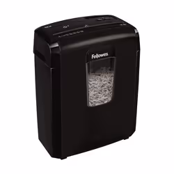 Fellowes 8Cd destructeur de papier Destruction croisée 22 cm Noir - Vue supplémentaire 4