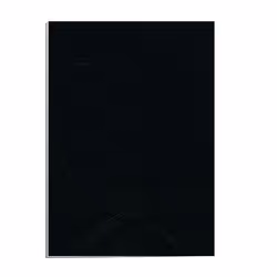 Fellowes 5130002, A3, Carton, Simili-cuir, Noir, 750 g/m², Angles droits, FSC