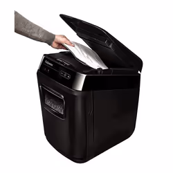 Fellowes AutoMax 200M destructeur de papier Découpage par micro-broyage Noir - Vue supplémentaire 4