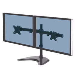 Fellowes Seasa Bras porte-écrans double horizontal sur pied
