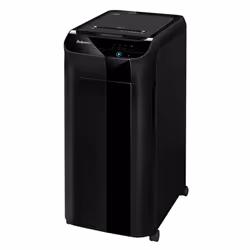 Fellowes AutoMax 550C, Destruction croisée, 23 cm, 4 x 38 mm, 83 L, Boutons, 4 roue(s)