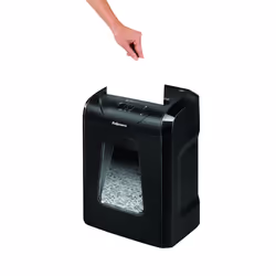 Fellowes Powershred 12C destructeur de papier Destruction croisée 22,5 cm Noir - Vue supplémentaire 5