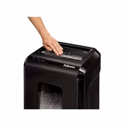 Fellowes Powershred 92Cs destructeur de papier Découpage en bandes Noir - Vue supplémentaire 4