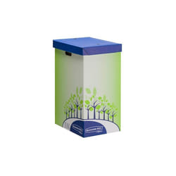Fellowes 8049202 poubelle 69 L Rectangulaire Papier Multicolore