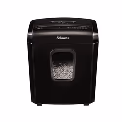 Fellowes Powershred 6M destructeur de papier Découpage par micro-broyage Noir - Vue supplémentaire 5
