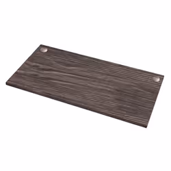 Fellowes 9871101, Forme rectangulaire, Mélamine, PVC, Chêne, Mélamine, 2 mm, 800 mm