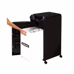 Fellowes AutoMax 600M destructeur de papier Découpage par micro-broyage Noir