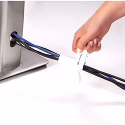 Fellowes CableZip Sol Tube flexible de câble Blanc 1 pièce(s)