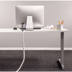 Fellowes CableZip Sol Tube flexible de câble Blanc 1 pièce(s) - Vue supplémentaire 5