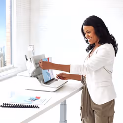 Fellowes lowes Lyra 3 in 1 Binding Centre DD 300 feuilles Gris, Blanc - Vue supplémentaire 6