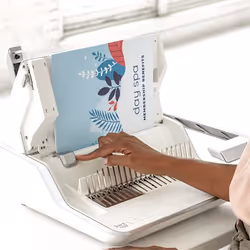 Fellowes lowes Lyra 3 in 1 Binding Centre DD 300 feuilles Gris, Blanc - Vue supplémentaire 7