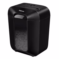 Fellowes Powershred LX45, Destruction croisée, 4 x 37 mm, 17 L, Boutons, 6 min, Noir