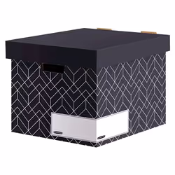 Fellowes 4482801, Carton, Noir, Blanc, FSC, 340 mm, 291 mm, 390 mm