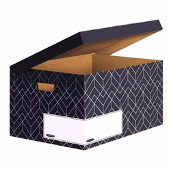Fellowes 4483601, Carton, Noir, Blanc, A4, A4+, FSC, 367 mm, 291 mm