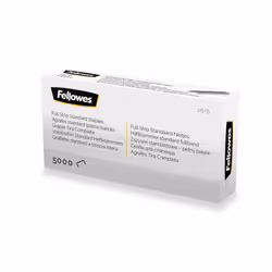 Fellowes 5117501, Pack d'agrafes, 26/6, Fixation, 5000 agrafes, Argent, Papier