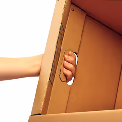 Fellowes Caisse de déménagement SmoothMove™ C-Flute Standard 39L