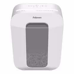 Fellowes LX Series Powershred LX50 destructeur de papier Destruction croisée Blanc - Vue supplémentaire 2