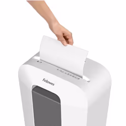 Fellowes LX Series Powershred LX50 destructeur de papier Destruction croisée Blanc - Vue supplémentaire 4