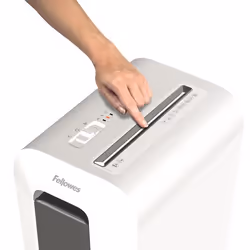 Fellowes LX Series LX65 destructeur de papier Découpage en particules Blanc