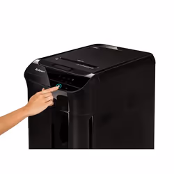 Fellowes 100135793 destructeur de papier Déchiquetage des confettis Noir - Vue supplémentaire 3