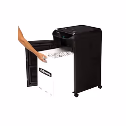 Fellowes 100135793 destructeur de papier Déchiquetage des confettis Noir - Vue supplémentaire 5
