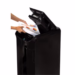 Fellowes 100135793 destructeur de papier Déchiquetage des confettis Noir - Vue supplémentaire 6