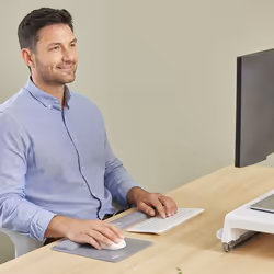 Fellowes 100142571 repose-poignet Silicone Gris - Vue supplémentaire 4