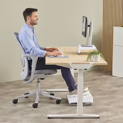 Fellowes Breyta repose-poignet Silicone Gris - Vue supplémentaire 5