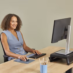 Fellowes 100142572 repose-poignet Silicone Bleu clair - Vue supplémentaire 2
