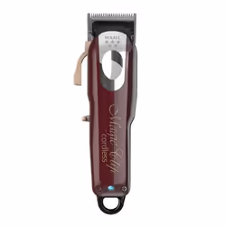 Tondeuse à cheveux - Wahl - Magic Clip - Sans fil - Rouge - 8 peignes inclus