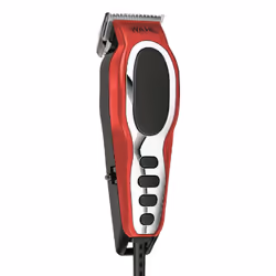 Wahl 79111-2016, Noir, Rouge, Argent, 0,6 mm, 1,3 cm, 4,6 cm, Acier au carbone, Secteur