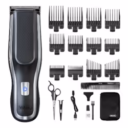 Wahl Self-Clip 360 Noir, Argent Lithium-Ion (Li-Ion)