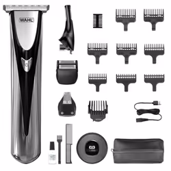 Wahl Elite Groom Noir, Argent Lithium-Ion (Li-Ion)