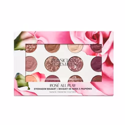 Physicians Formula Rosé All Play, Poudre, Métallique, Fumé, Lissage, Multicolore, Rosé All Play, 12 couleurs, Mat, Métallique
