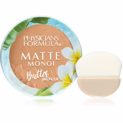 Physicians Formula Matte Monoi Butter Bronzer, Matte Sunkissed Bronzer, Bronze, Poudre, Visage, Palette, Tous types de peau