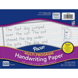Pacon P2420 Post-it Rectangle Blanc 500 feuilles