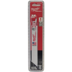 Milwaukee - 48005182 Lame scie sabre 150mm thin kerf métal - 5 pièces