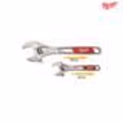 Pack de 2 clés à molette MILWAUKEE 150 et 250 mm - 48227400 - TU