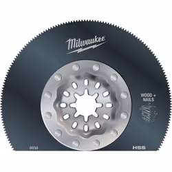 Découvrez notre lame circulaire multi-matériaux 85 mm de diamètre, lame segmentée pour coupe à ras des bois et métaux Marque ...