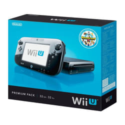 Nintendo Wii U Premium Pack 32 Go Wifi Noir