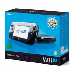 Nintendo Wii U Premium Pack 32 Go Wifi Noir